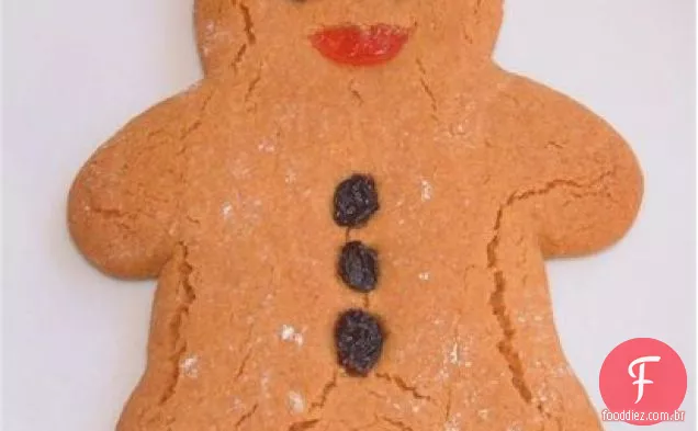 Gingerbread Teddies (Vegan, Sem Glúten, Sem Nozes, Sem Soja*)