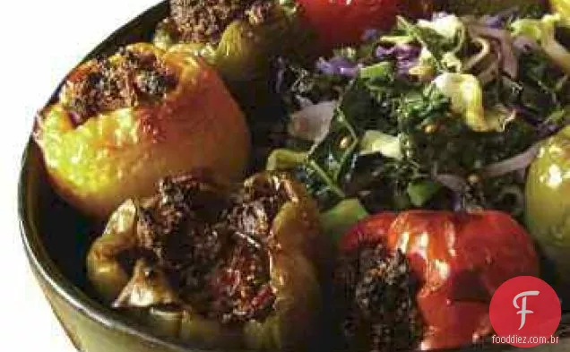 Pimentos Recheados Com Lentilhas