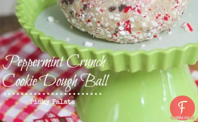 Peppermint Crunch Bolinho Massa Bola
