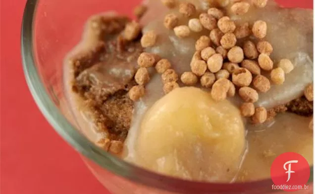 Pudim de Banana vegano ao estilo do Sul