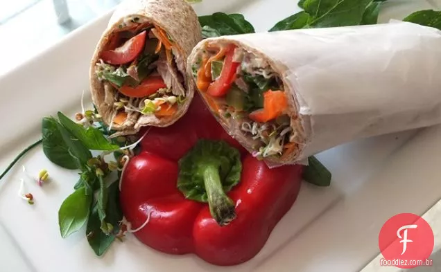 Nutty Mint Wrap