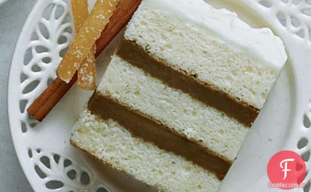 Recheio De Pão De Gengibre Com Leite