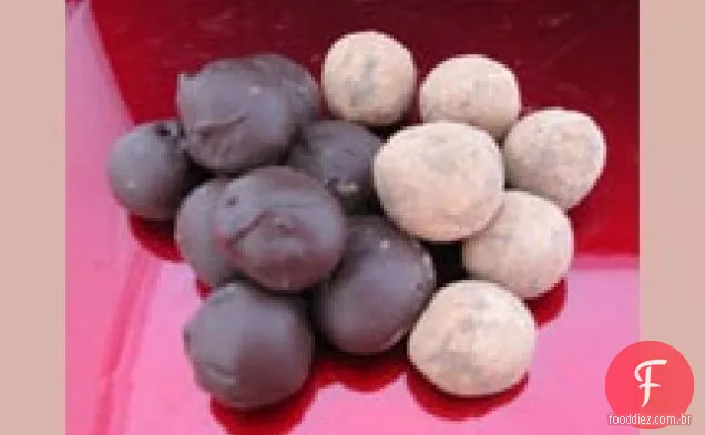 Rockin ' Raspberry Vegan Trufas