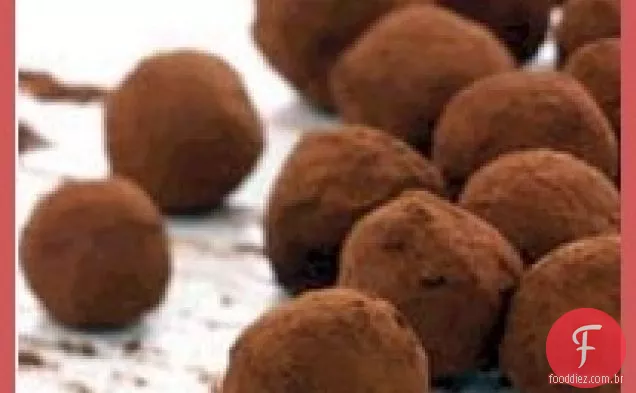 Trufas De Cânhamo De Cacau