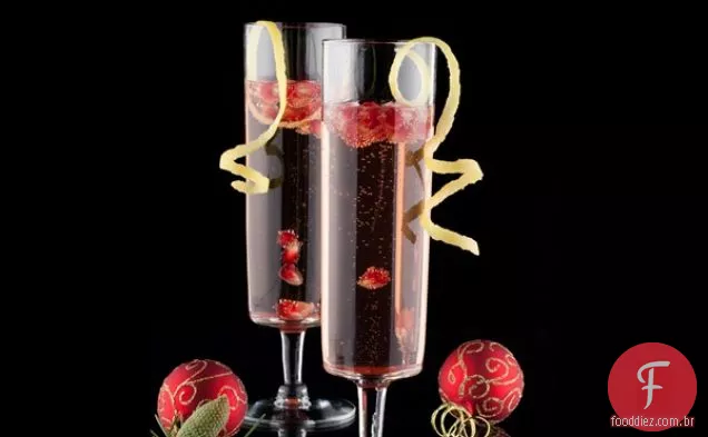 Coquetel De Romã De Cranberry Comemorativo