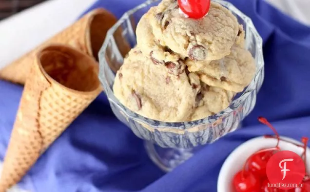 Sorvete Chocolate Chip Cookies