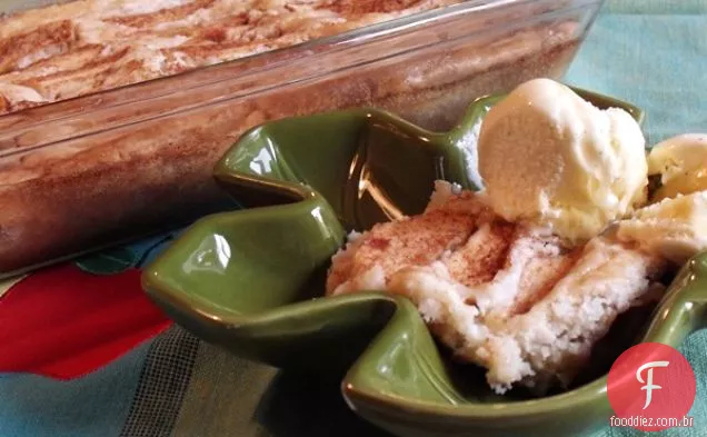 Bolo De Pudim De Maçã Com Caramelo Sem Laticínios