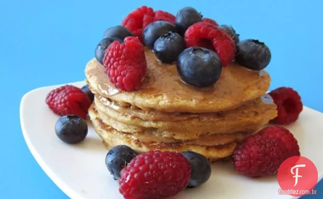 Panquecas Veganas De Avelã Saudáveis