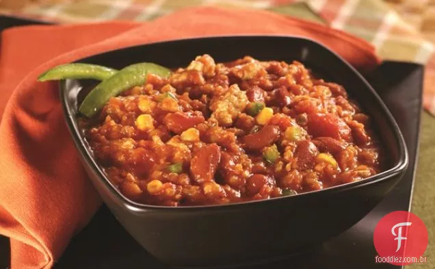 Chili De Abóbora Rápida Ao Estilo Mexicano