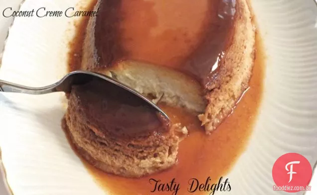 Creme Caramelo Sem Leite De Coco