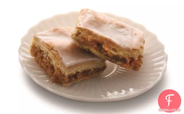 Barras De Torta De Maçã À Moda Antiga