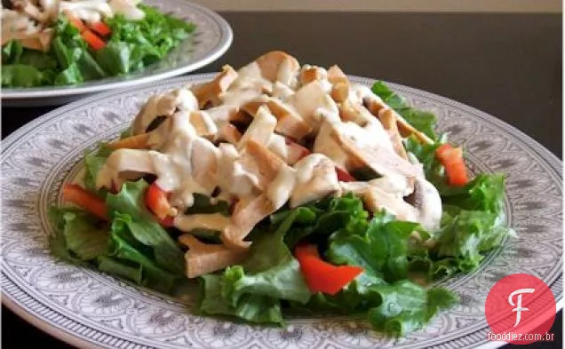 Salada De Frango Com Curry Tropical