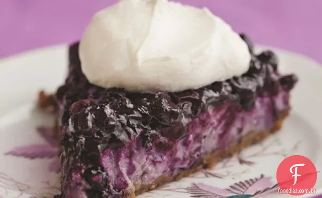 Blueberry Bliss Cheesecake Vegano
