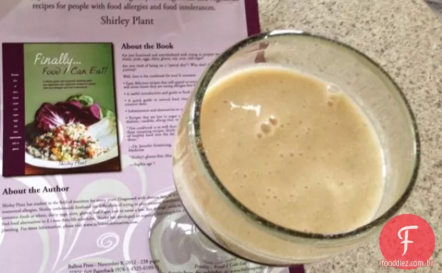 Smoothie De Pêssego Sem Laticínios