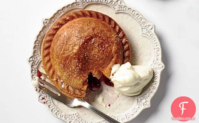 Tortas De Mão De Pêra-Cranberry