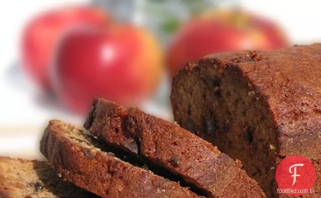 Pão De Banana Com Chip De Chocolate Fácil