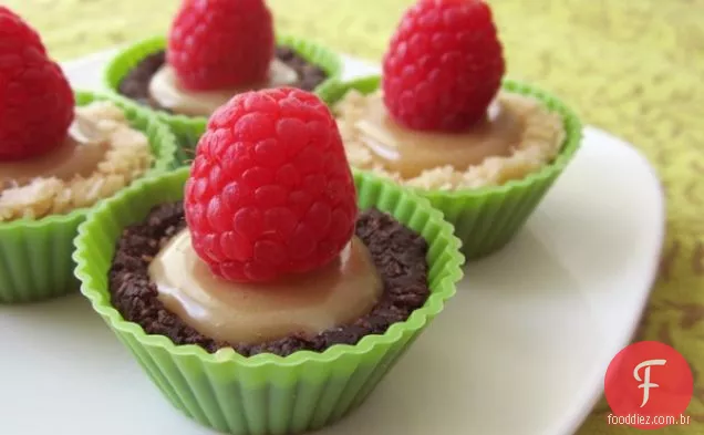 Não Assar Tortinhas De Creme Vegan