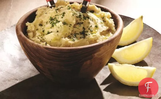 Purê De Batatas Hummus Saudável