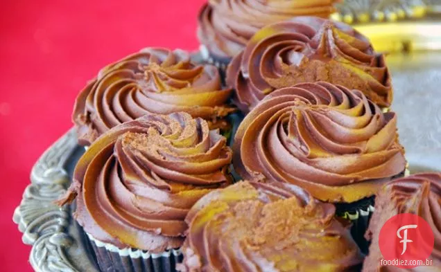 Cobertura de Mousse De Chocolate Vegan ou geada