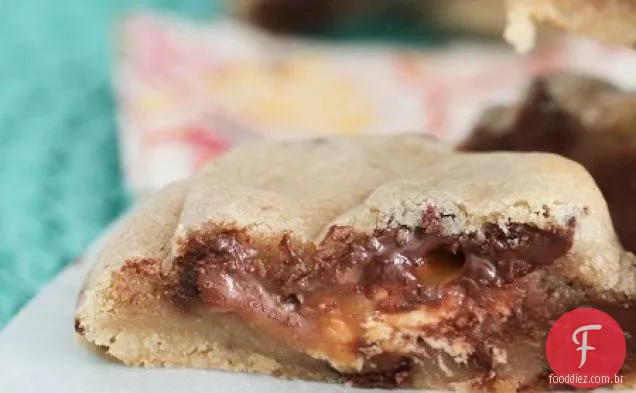 Doces Bar Chocolate Chip Cookie Sandwiches