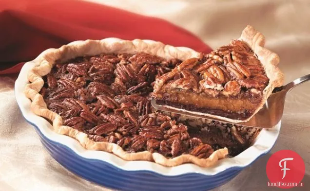 Torta De Noz-Pecã De Chocolate Decadente