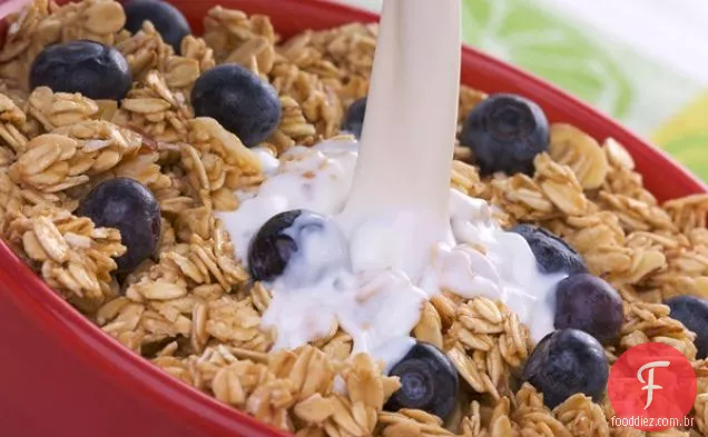 Granola Fácil Temperada Durante A Noite