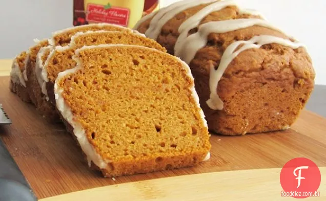 Vegan Pumpkin Nog Bread