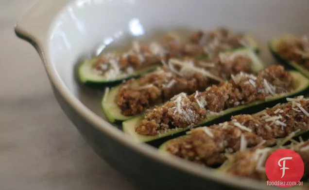 Feta-stuffed Gem Squash