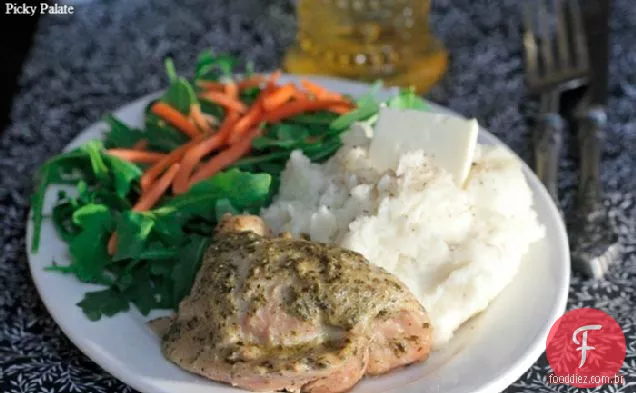 Crock Pot Pesto Ranch Coxas De Frango
