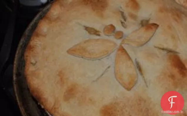 Torta de frango mais saudável IX