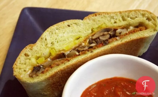 The Vegan Party Monster Calzone