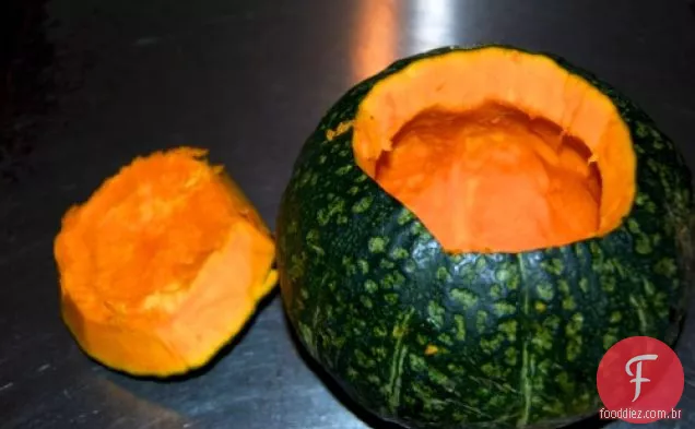 Carne De Porco E Espinafre Recheado Kabocha Squash