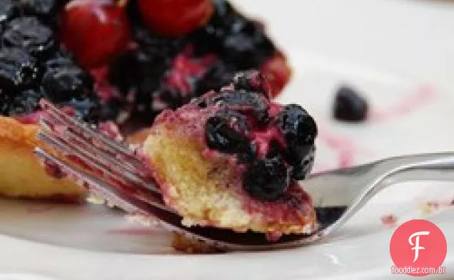 Torta de mirtilo fresca III