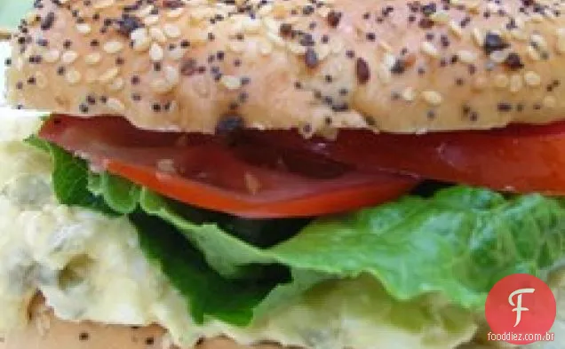 Melhor sanduíche de salada de ovo do mundo