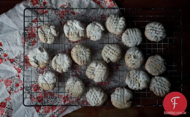 Biscoitos de amêndoa e Einkorn