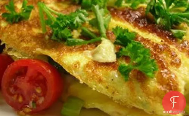 Omelete Vegetariano Gostoso