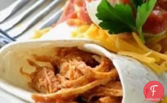 Recheio De Burrito De Frango Salsa