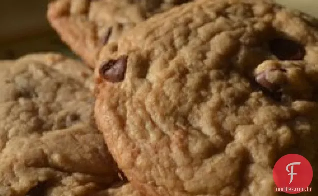 Melhor Biscoito De Chocolate Grande, Gordo E Mastigável