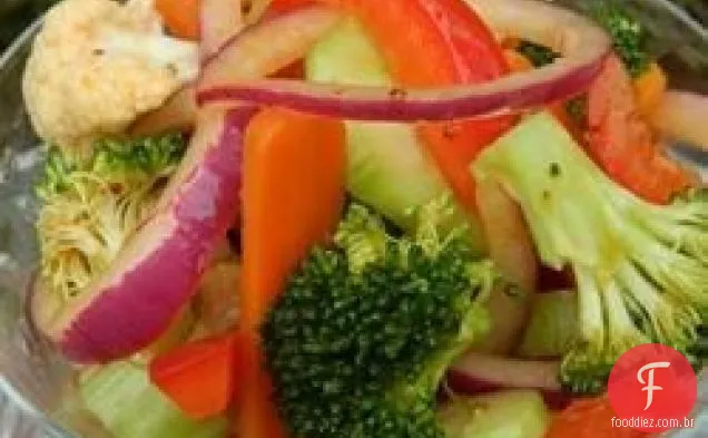 Legumes marinados da mãe