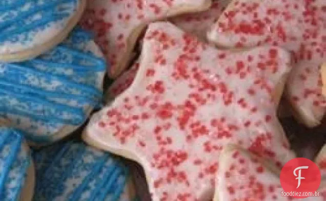 Biscoitos de açúcar cortados foscos da Delilah