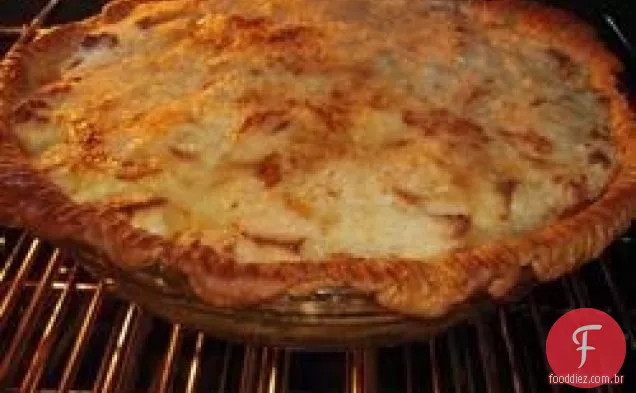 Torta de maçã com creme azedo II