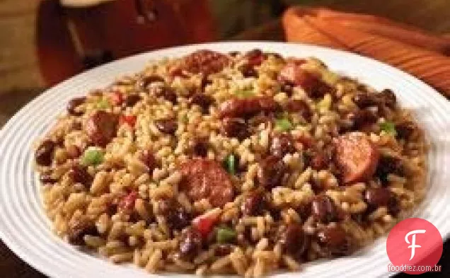 Uptown Feijão Vermelho e arroz