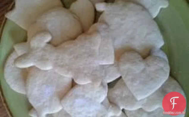 Rolo Sobre Biscoitos De Açúcar