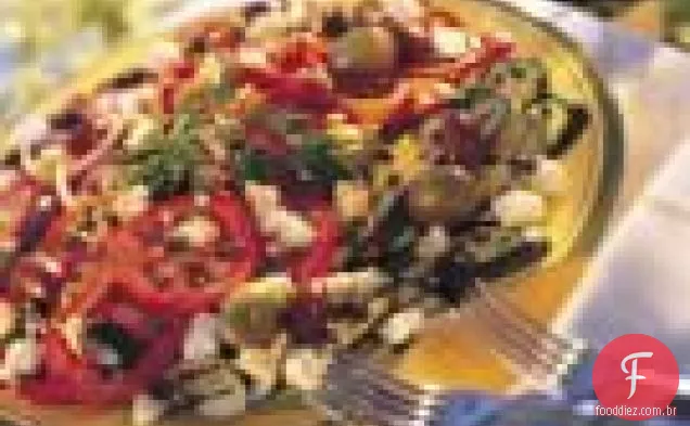 Prato De Salada Mediterrânea