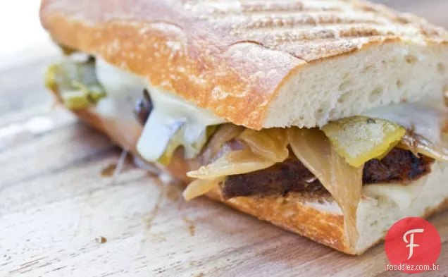 Verde Chile Bife Derreter Panini
