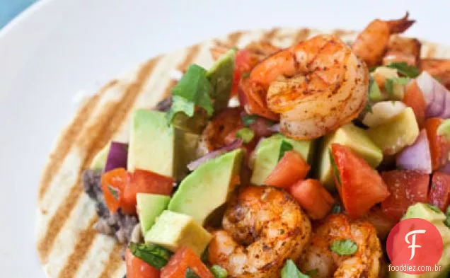 Camarão Grelhado Tostadas