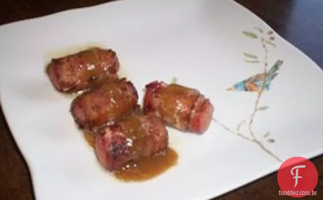 Açúcar Mascavo Bacon Embrulhado Weenies