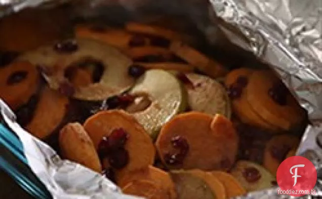 Pacote de batata doce de maçã de cranberry de Karen