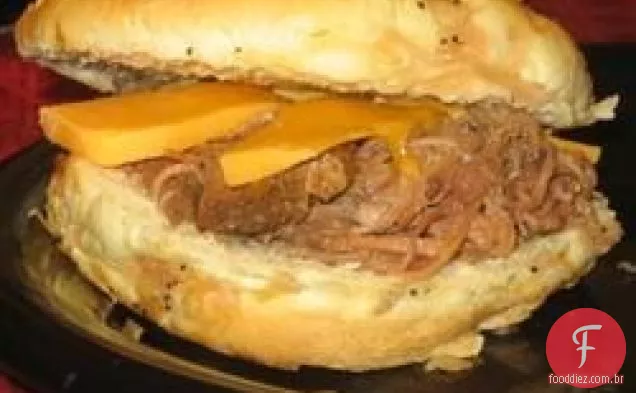 Carne italiana em um balde