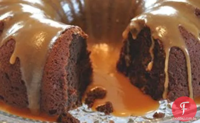 Bolo Da Sobremesa Do Chocolate Da Abóbora